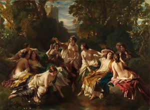 Florinda, 1853 od Franz Xaver Winterhalter