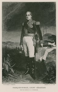 Horace Francois Bastien Sebastiani z La Porta od Franz Xaver Winterhalter