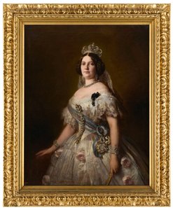 Isabella, královna Španělska od Franz Xaver Winterhalter