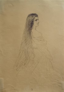 císařovna Alžběta Rakouská od Franz Xaver Winterhalter