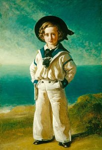 Král Edward VII 1841-1910, kdy Albert Edward, princ z Walesu, 1846 od Franz Xaver Winterhalter