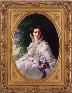 Portrét velkovévodkyně Olgy Nikolajevny z Ruska 1822-1892, královny Württemberska, 1856 od Franz Xaver Winterhalter