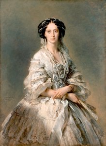 Portrét Marie Alexandrovny, 1857 od Franz Xaver Winterhalter