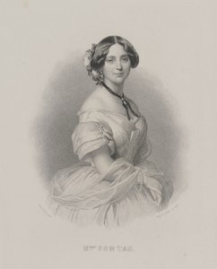 Portrét operní pěvkyně Henriette Sontag 1806-1854, c. 1850. od Franz Xaver Winterhalter
