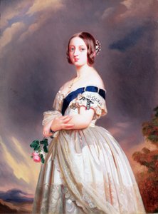 Královna Viktorie (1819-1901) 1842 od Franz Xaver Winterhalter