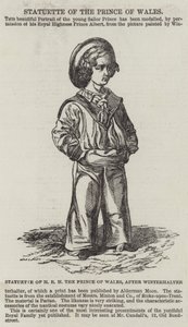 Soška HRH prince z Walesu od Franz Xaver Winterhalter