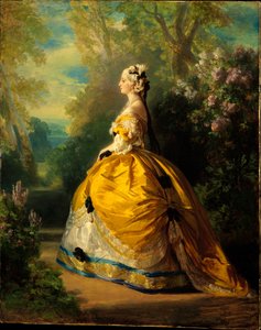 Císařovna Evženie (Eugénie de Montijo, 1826-1920, Condesa de Teba) od Franz Xaver Winterhalter