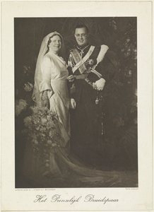 Portrét Juliany, královny Nizozemska, a Bernharda van Lippe-Biesterfelda od Franz Ziegler