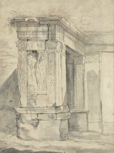 Římská ruina od Franz de Paula Ferg