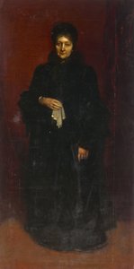 Augusta královna Pruska a německá císařovna od Franz von Lenbach