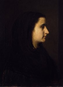 Portrét Angely Böcklinové od Franz von Lenbach