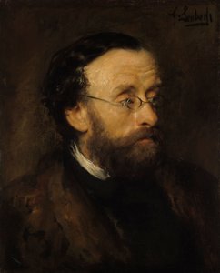 Krajinář Eduard Schleich od Franz von Lenbach