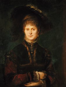 Magdalena Plach (?) od Franz von Lenbach