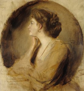 Margarethe von Mute (?) od Franz von Lenbach