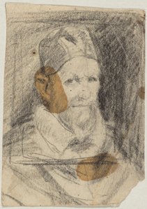 Papež Inocenc X. podle Velázqueze od Franz von Lenbach