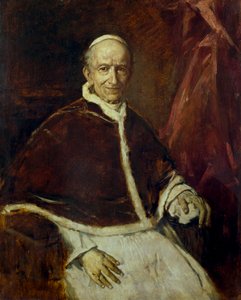 Papež Lev XIII. od Franz von Lenbach