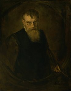 autoportrét od Franz von Lenbach