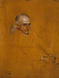 Theodor Mommsen. Studie od Franz von Lenbach