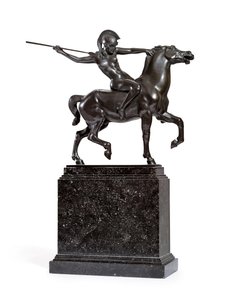 Amazon na koni, od Franz von Stuck