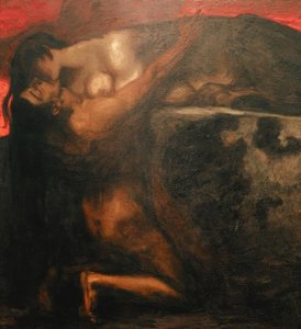 Polibek sfingy od Franz von Stuck