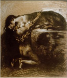 Polibek Sfingy od Franz von Stuck