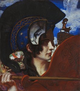 Boj s amazonkou od Franz von Stuck