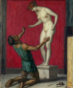 Pygmalion od Franz von Stuck