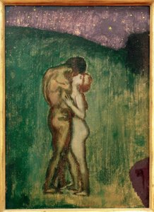 Dusná noc od Franz von Stuck