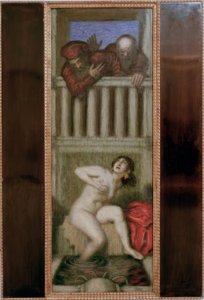 Susanna a dva staří lidé od Franz von Stuck