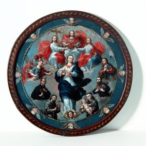 Nuns Shield (olej na mědi)