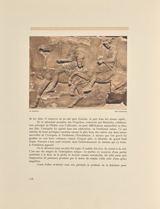 Parthenon. Západní vlys od Frédéric Boissonnas