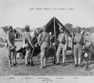 39. bengálská pěchota (Garhwalské pušky) od Fred Bremner