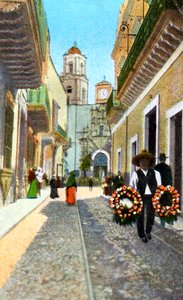 Guanajuato, Mexiko, 1910. od Fred Harvey