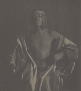 Etiopský náčelník, 1897, vytištěno cca. 1902.