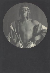 Etiopský monarcha, 1897, vytištěno kolem r. 1902.