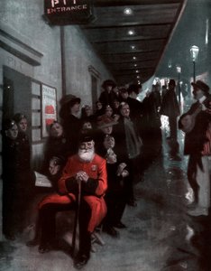 "Fronta, důchodce a dolarová princezna", 1910. od Fred Leist