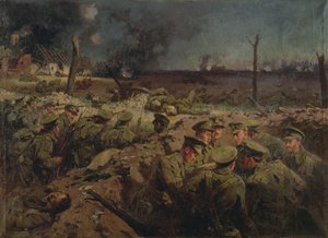 4. Suffolks v Neuve Chapelle dne 11. března 1915