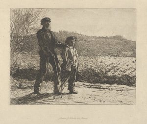 Slepý muž Pocestní, 1863.