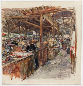 Uvnitř Marché des Enfants-Rouges