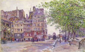 Quai des Orfevres, 1906 (wc na papíře)