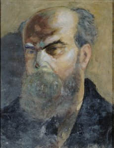 Portrét básníka Paula Verlaina 1844-1896, cca 1885.