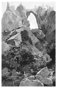 Carlotta Arch, Jenolan Caves, Nový Jižní Wales, Austrálie, 1886.