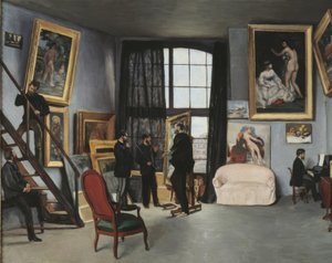 Workshop Bazille od Jean Frederic Bazille