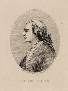 Portrét houslisty a skladatele Gaetana Pugnaniho 1731-1798, 1842.