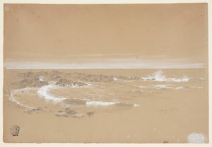 Pobřeží, Grand Manan, Kanada od Frederic Edwin Church