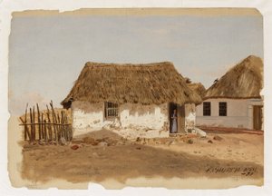Kolumbie, Barranquilla, Dva domy od Frederic Edwin Church