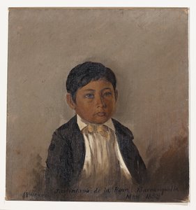 Kolumbie, Barranquilla, portrét chlapce od Frederic Edwin Church