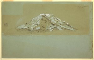 Kresba, Chimborazo, asi 1857 od Frederic Edwin Church