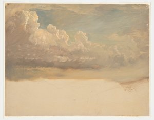 Kresba, Studie mraků, březen 1871 od Frederic Edwin Church