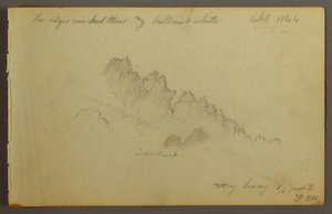 Kresba, Studie mraků, 1844 od Frederic Edwin Church